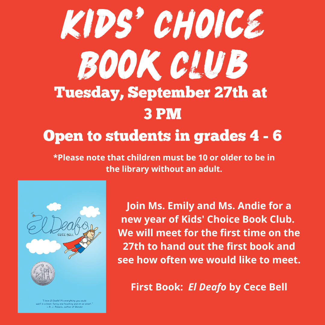 Kids' Choice Book Club FBIN Post