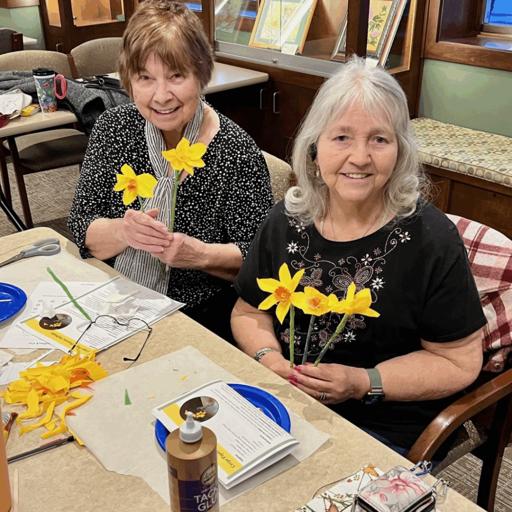 Crepe Paper Flower Making