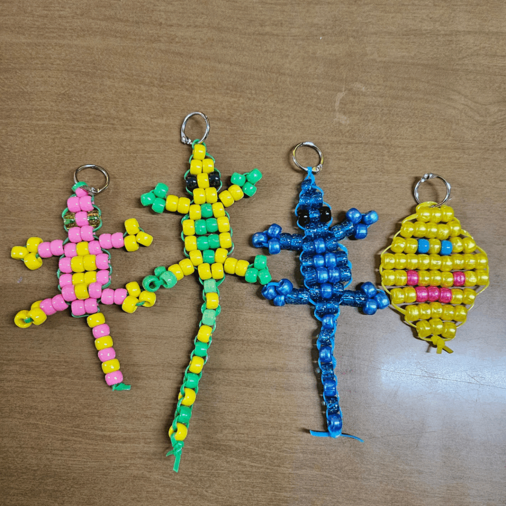 Beaded Keychain Creations